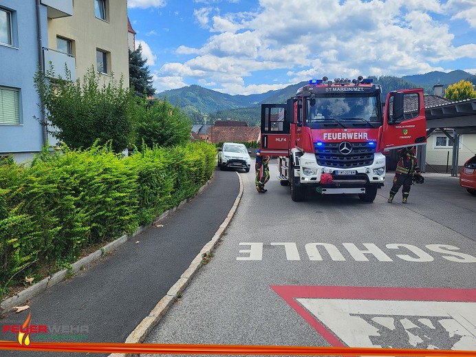 B02 - Rauchentwicklung_Feuerwehr St.Marein Mzt_09082024